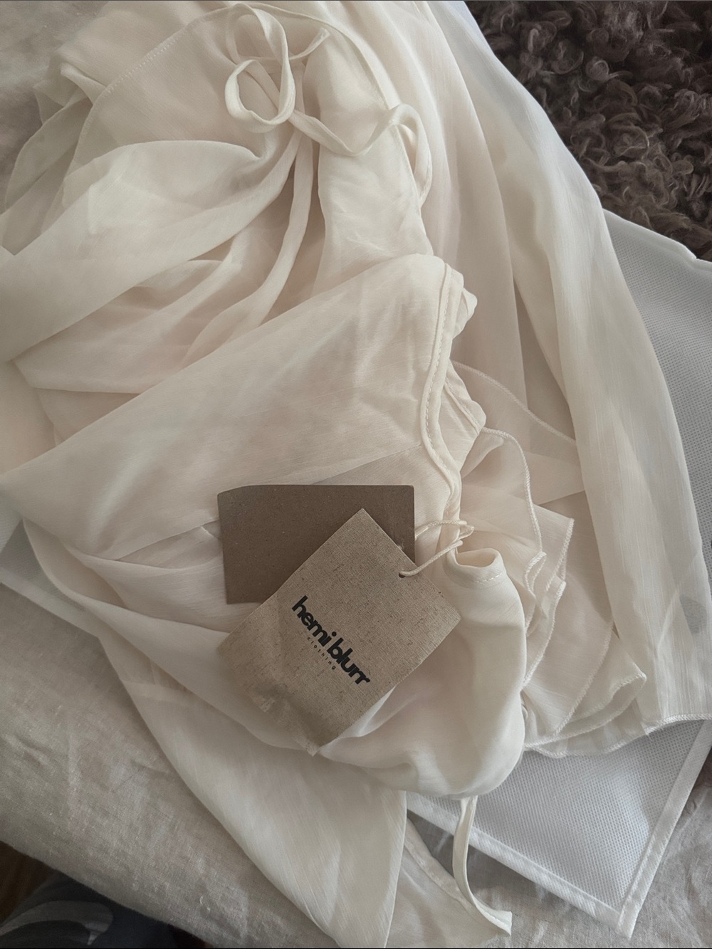 Hemi Blurr Elva Light Cami Dress SMALL BNWT - Picture 5 of 6